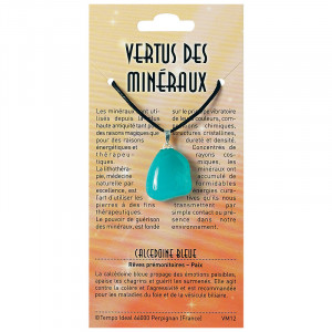 Pandantiv piatra semipretioasa Cristal de Stanca (Quartz Transparent), talisman pentru Vindecare 3 cm - Img 2