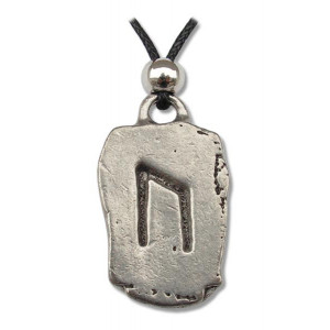 Pandantiv runa Ur, talisman pentru putere si dezvoltare personala, 2.8 cm