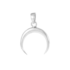 Pandantiv talisman din argint Semiluna Inversata 1.6 cm