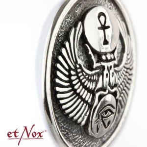 Pandantiv Trilogia Egipteana din inox, Etnox – simbol al protectiei, vietii si norocului, 3 cm - Img 2