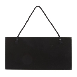 Placuta decorativa cu mesaj Crystal Witch 10x20 cm - Img 2