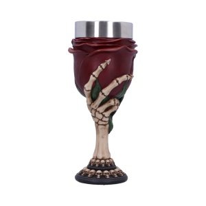 Pocal gotic mana scheletica si trandafir Rose to the Occasion - Img 4