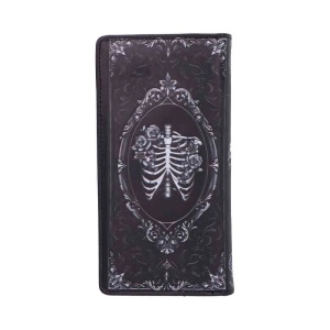 Portofel lung embosat craniu Baroque (18.5 cm) - Img 3