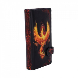 Portofel lung embosat Inaltarea Phoenixului - Anne Stokes - 19 cm - Img 4