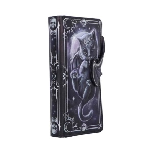 Portofel lung embosat pisicuta demonica Moon of Malpuss - Cult Cuties (18.5 cm) - Img 4