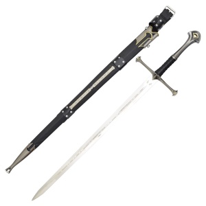 Sabie decorativa cu teaca Stapanul Inelelor - Andúril, Aragorn, 136 cm