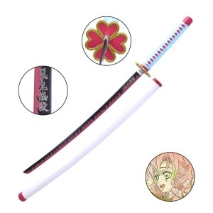 Sabie decorativa katana Kimetsu no Yaiba (Demon Slayer) - Mitsuri Kanroji 97 cm