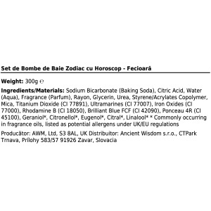 Set 2 bombe de baie artizanale cu mesaj ascuns Zodiac - Fecioara - Img 4