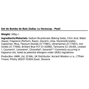 Set 2 bombe de baie artizanale cu mesaj ascuns Zodiac - Pesti - Img 6