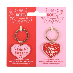 Set brelocuri metalice Soul Sisters