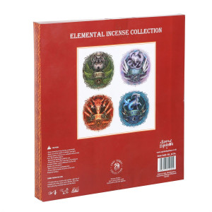 Set cadou de betisoare de tamaie cu suport Elemental Anne Stokes - Img 4