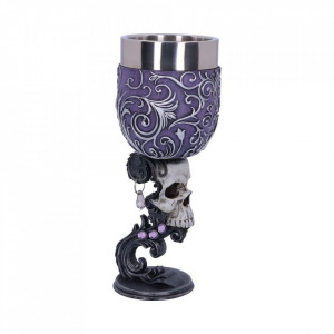 Set pocale craniu Deaths Desire 19 cm - Img 2