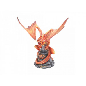 Statueta Age of Dragons - Dragon de foc adult - Anne Stokes - 24cm - Img 2