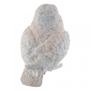 Statueta bufnita polara Intelepciunea Iernii 18 cm - Img 2