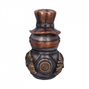 Statueta bufnita steampunk Hootle 23 cm - Img 3