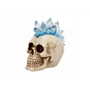 Statueta craniu cu cristale Crystal Hawk 18cm - Img 2