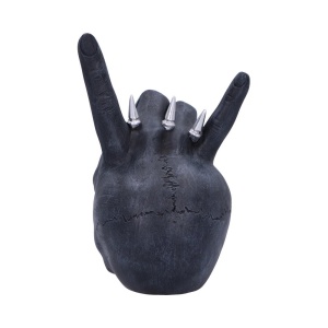 Statueta craniu Horns Up 17.5cm - Img 3