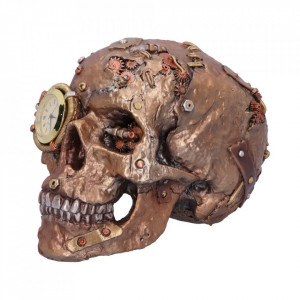 Statueta Craniu steampunk Scrapped 19cm - Img 3