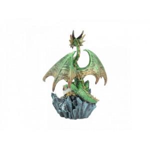 Statueta dragon Oracolul de Smarald 19 cm - Img 3