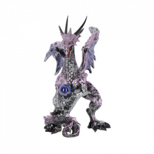 Statueta dragon Splendoarea violet 14.5 cm - Img 2