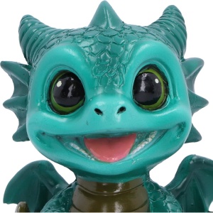 Statueta dragonel verde Shellbound 9.1cm - Img 5