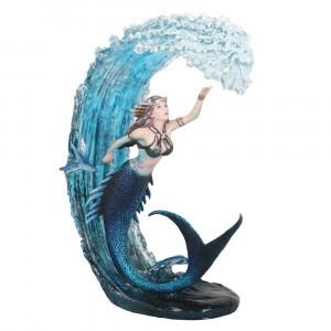 Statueta Elemental Magic - Vrajitoarea Apei, Anne Stokes 25.5 cm