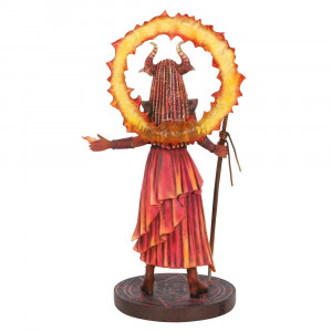 Statueta Elemental Magic - Vrajitoarea Focului, Anne Stokes 25 cm - Img 4