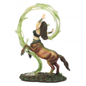 Statueta Elemental Magic - Vrajitoarea Pamantului, Anne Stokes 26.5 cm - Img 3