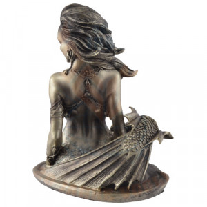 Statueta mitologica Sirena - Invitation 19cm - Img 4