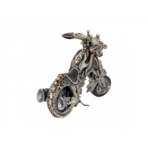 Statueta motocicleta steampunk Dracus Birota 29 cm - Img 4