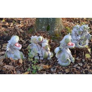 Statueta pentru exterior Gradina magica - Dragonei Funny Story 23cm - Img 3