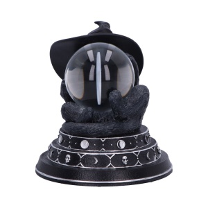 Statueta pisicuta cu glob de cristal si pentagrama Cult Cuties Purrah's Fortune 12.2cm - Img 3