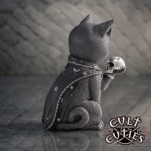 Statueta pisicuta demonica Feligor, Cult Cuties – decor gotic fantasy 10.2 cm - Img 8