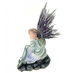 Statueta zana cu dragon Crystalia 31 cm - Img 2