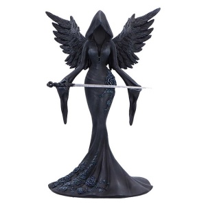 Statueta zana gotica Femme Fatale - Warrior, decor gotic cu licenta Nemesis Now 20.3 cm