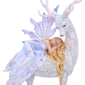 Statueta zana si cerb Evelyn 32.5 cm - Img 5