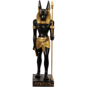 Statueta zeul egiptean Anubis 22 cm