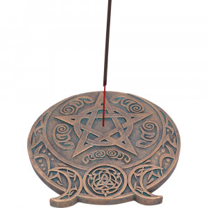 Suport betisoare tamaie Luna tripla 13.7cm - Img 1