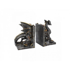 Suport lateral pentru carti dragon steampunk Dracus Machina 27 cm - Img 4