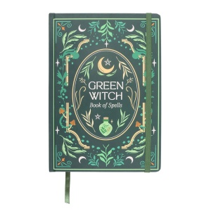 Agenda / Jurnal cu coperti cartonate Green Witch - Img 2
