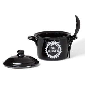 Bol cu capac si lingura So Hungry 15 cm - Img 3