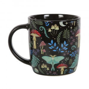 Cana ceramica Dark Forest, capacitate 340 ml