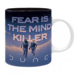 Cana ceramica Dune - Fear is the mind killer 12 cm, 320 ml - Img 1