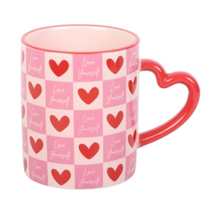 Cana ceramica Love Yourself, capacitate 350ml - Img 3