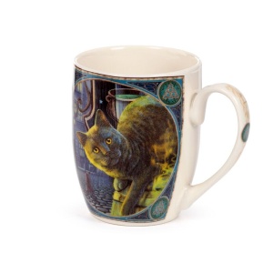Cana din portelan cu pisici Rusty Cauldron - Lisa Parker 12 cm, 300 ml - Img 4