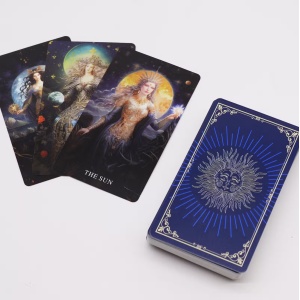 Carti de Tarot Arcana Zeitelor cu ghid, 78 carti - divin feminin si mitologie
