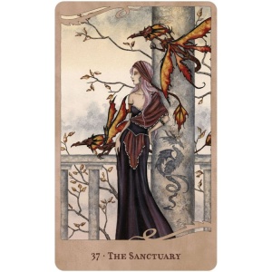 Carti Oracol For the Love of Dragons – putere, libertate si magie, 44 carti + ghid | Amy Brown - Img 2