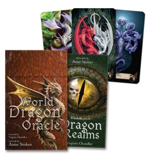 Carti Oracol World Dragon – intelepciunea dragonilor mitologici, 28 carti + ghid | Anne Stokes