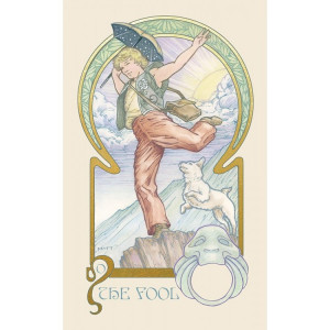 carti de tarot inspirate de Art Nouveau