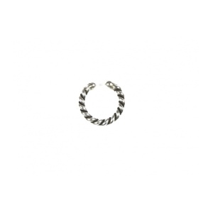 Cercel pe ureche din argint Impletitura 8mm